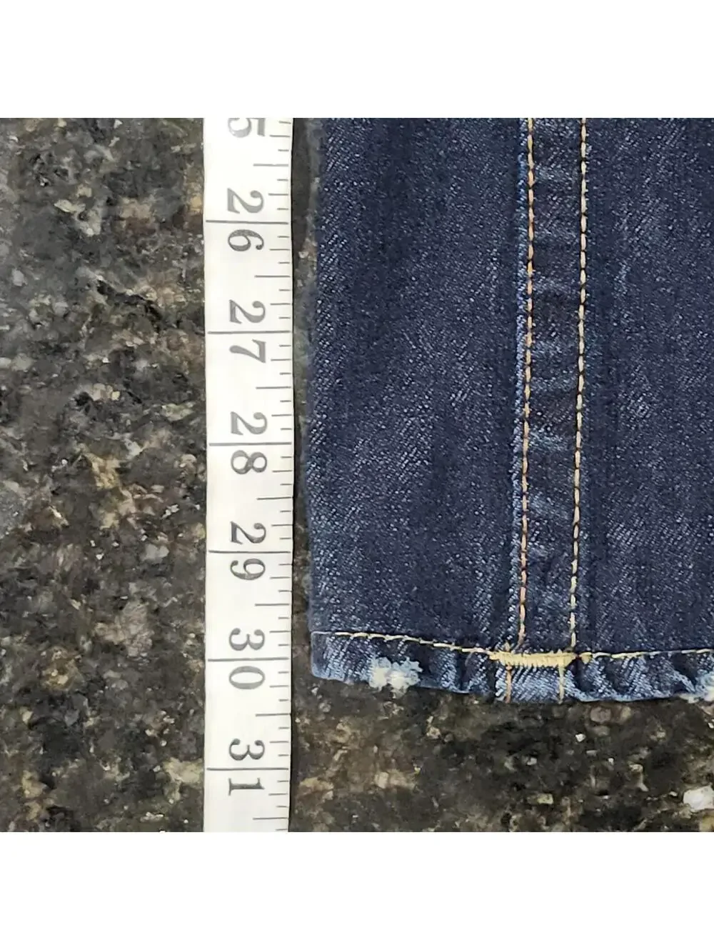 True Religion Bootcut Dark Wash Baggy Wide Loose Skate Distressed 34(37x30)
